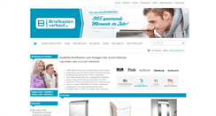 Desktop Screenshot of briefkastenverkauf.de